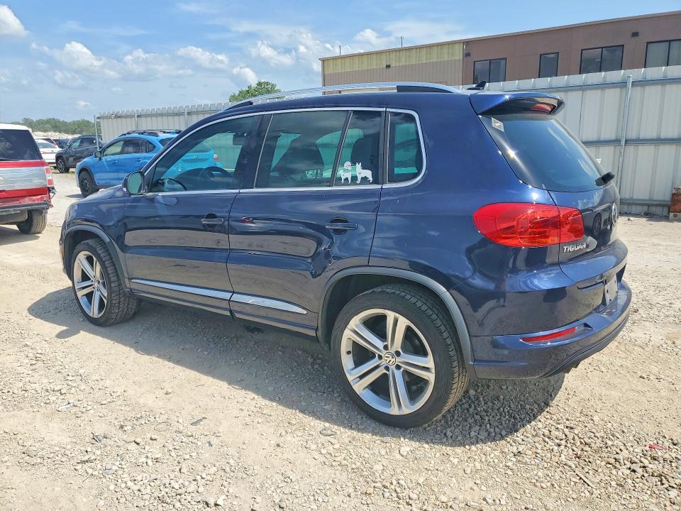 2016 Volkswagen Tiguan VIN WVGBV7AX4GW060123 COPART salvage auction — MINOR DENT/SCRATCHES, Ks - Dealer Only Clean Title, sold $3,400 on 2026-07-09 (photo 2)