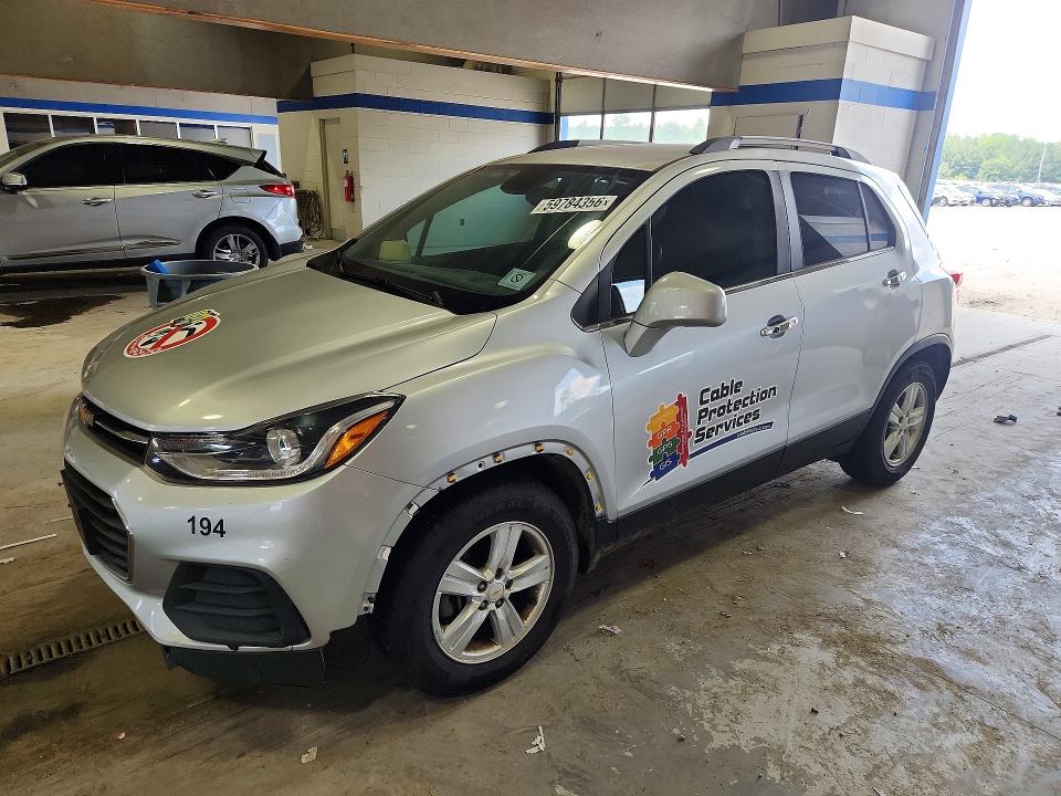 2019 Chevrolet Trax VIN KL7CJLSB3KB911616 COPART salvage auction — MECHANICAL, Va - Certificate Of Title, sold $500 on 2026-07-10 (photo 1)