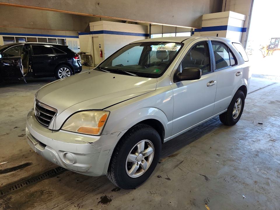 2008 Kia Sorento VIN KNDJD735085815581 COPART salvage auction — FRONT END, VA - CERT OF TITLE - SALVAGE, sold $450 on 2026-07-31 (photo 1)