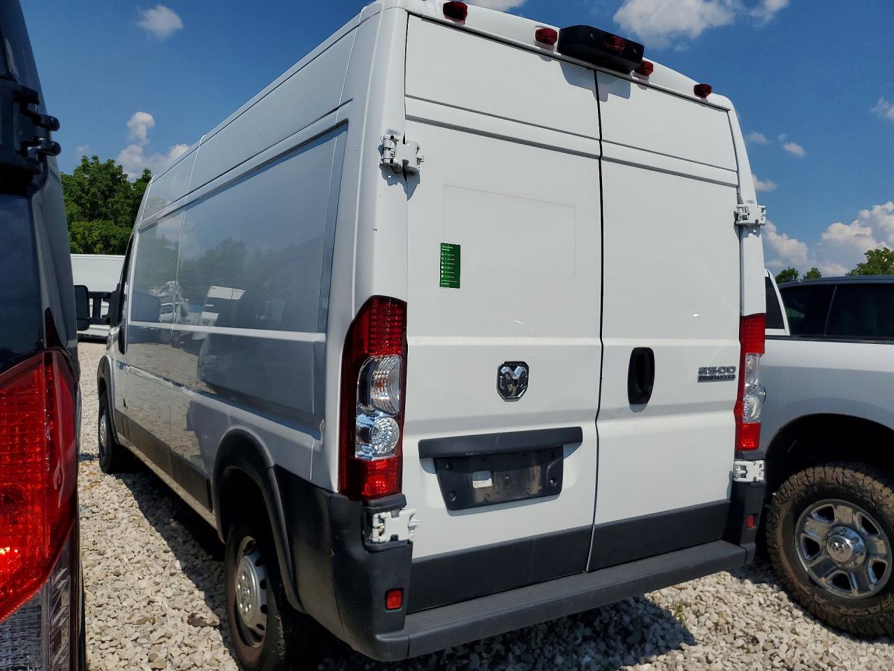 2023 Ram Promaster VIN 3C6LRVDG8PE604668 COPART salvage auction — Side, MO - CERTIFICATE OF TITLE, sold $16,100 on 2026-09-08 (photo 2)