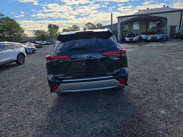 2023 Toyota Highlander VIN 5TDEBRCHXPS571959 COPART salvage auction — FRONT END, Nj - Cert Of Title-Salvage, sold $23,000 on 2026-07-17 (photo 6)
