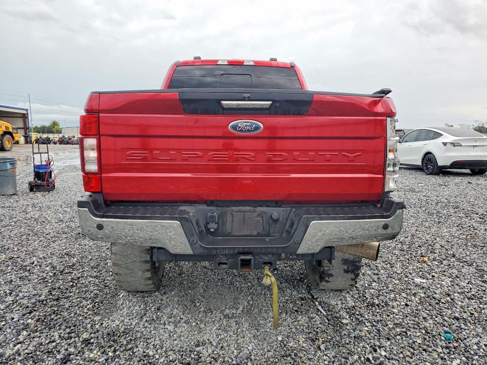 2022 Ford F-250 super duty VIN 1FT7W2BTXNED50276 COPART salvage auction — ALL OVER, Fl - Certificate Of Title, sold $24,200 on 2026-07-27 (photo 6)