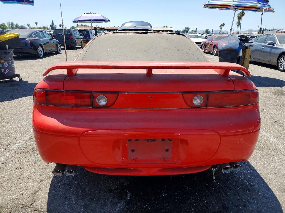1995 Mitsubishi 3000 gt VIN JA3AM84J6SY002705 COPART salvage auction — MINOR DENT/SCRATCHES, Ca - Dis/Dlr/Exp Only Clean Title, sold $60 on 2026-07-28 (photo 6)