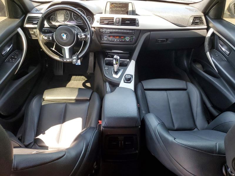 2015 BMW 3er VIN WBA3B1C55FK138910 COPART salvage auction — FRONT END, Ca - Salvage Certificate, sold $500 on 2026-08-03 (photo 8)