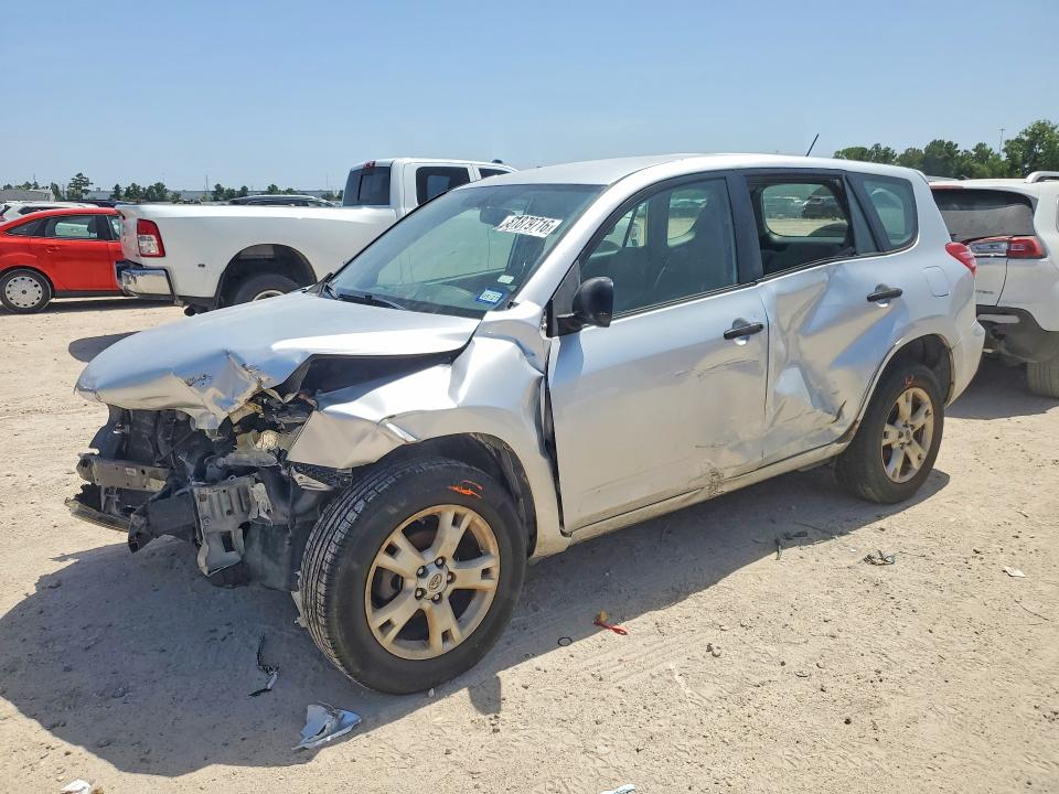 2010 Toyota Rav4 VIN JTMBF4DV5AD024910 COPART salvage auction — FRONT END, TX - SALVAGE VEHICLE TITLE (P), sold $825 on 2026-07-31 (photo 1)