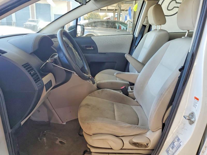2010 Mazda 5 VIN JM1CR2WL5A0384505 COPART salvage auction — FRONT END, CA - DIS/DLR/EXP ONLY CLEAN TITLE, sold $35 on 2026-07-21 (photo 7)