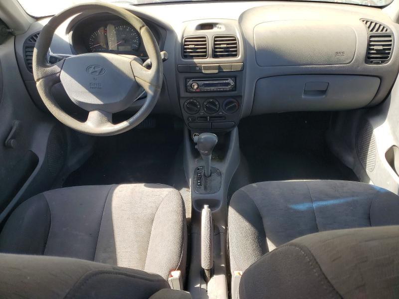 2003 Hyundai Accent VIN KMHCG45C73U457867 COPART salvage auction — FRONT END, Ca - Dis/Dlr/Exp Only Clean Title, sold $150 on 2026-07-30 (photo 8)