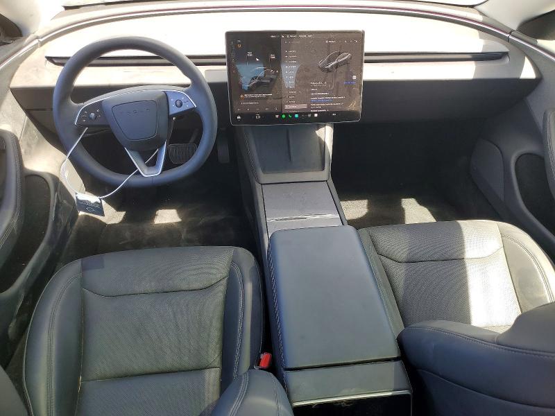 2025 Tesla Model 3 VIN 5YJ3E1EAXSF051872 COPART salvage auction — FRONT END, Ca - Salvage Certificate, sold $25 on 2026-07-28 (photo 8)
