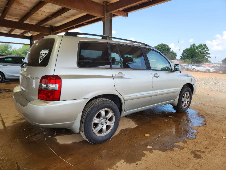 2007 Toyota Highlander VIN JTEDP21A670139765 COPART salvage auction — FRONT END, Tn - Certificate Of Title, sold $900 on 2026-07-08 (photo 3)