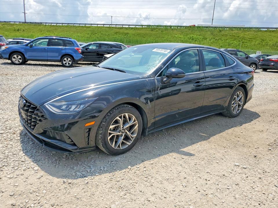 2021 Hyundai Sonata VIN 5NPEL4JA1MH083796 COPART salvage auction — HAIL, Oh - Cert Of Title-Salvage, sold $2,750 on 2026-07-22 (photo 1)