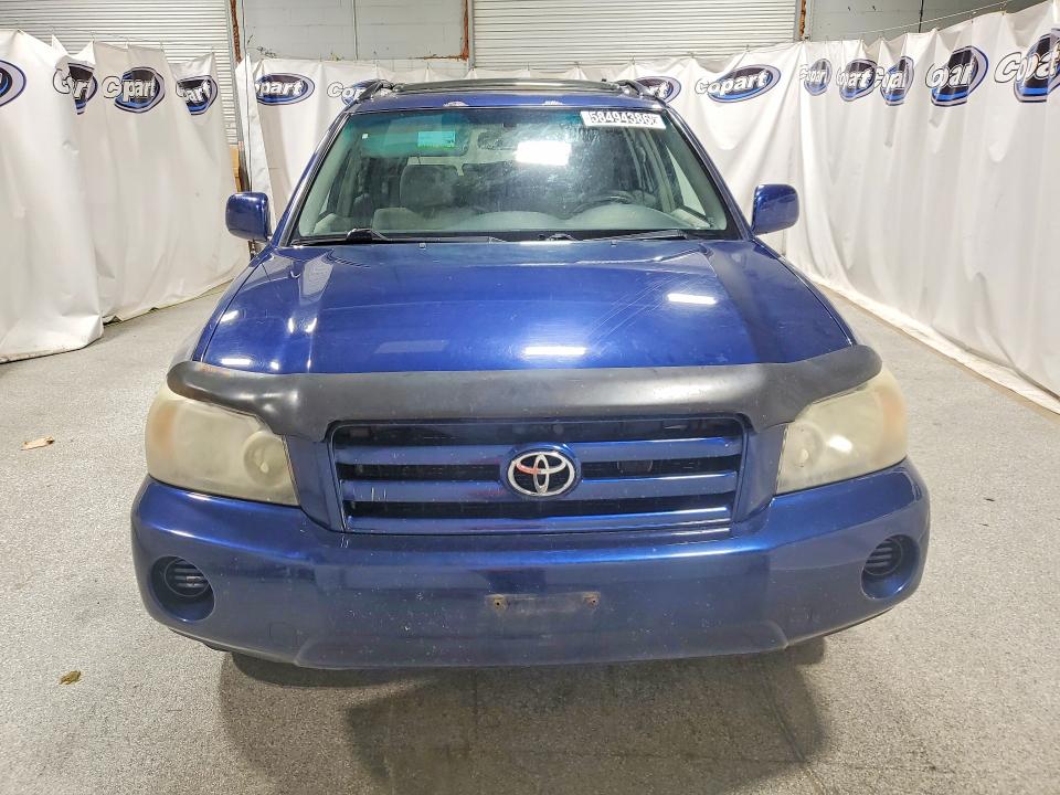 2005 Toyota Highlander VIN JTEDP21A050080869 COPART salvage auction — MINOR DENT/SCRATCHES, Wv - Certificate Of Title, sold $1,200 on 2026-07-28 (photo 5)