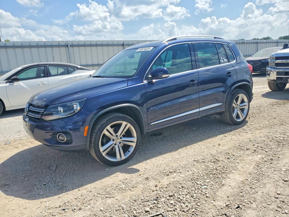 2016 Volkswagen Tiguan VIN WVGBV7AX4GW060123 COPART salvage auction — MINOR DENT/SCRATCHES, Ks - Dealer Only Clean Title, sold $3,400 on 2026-07-09 (photo 1)