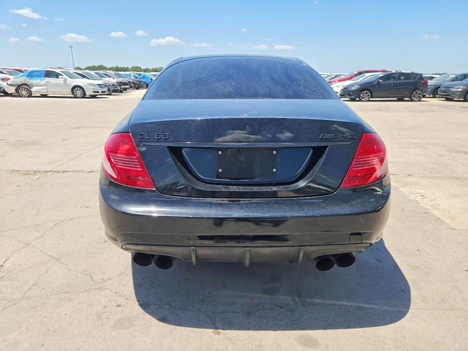 2008 Mercedes-benz Cl-klasse amg VIN WDDEJ77X28A015464 COPART salvage auction — FRONT END, TX - BONDED TITLE - CLEAN (P), sold $4,100 on 2026-08-06 (photo 6)