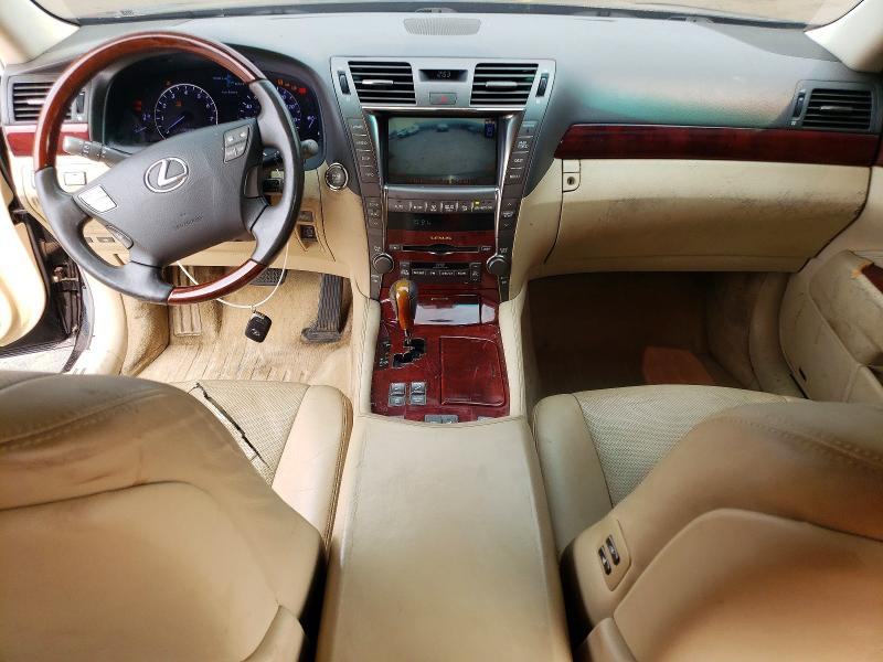 2009 Lexus Ls VIN JTHCL46F395002315 COPART salvage auction — FRONT END, Ct - Cert Of Title-Salvage, sold $475 on 2026-07-24 (photo 8)