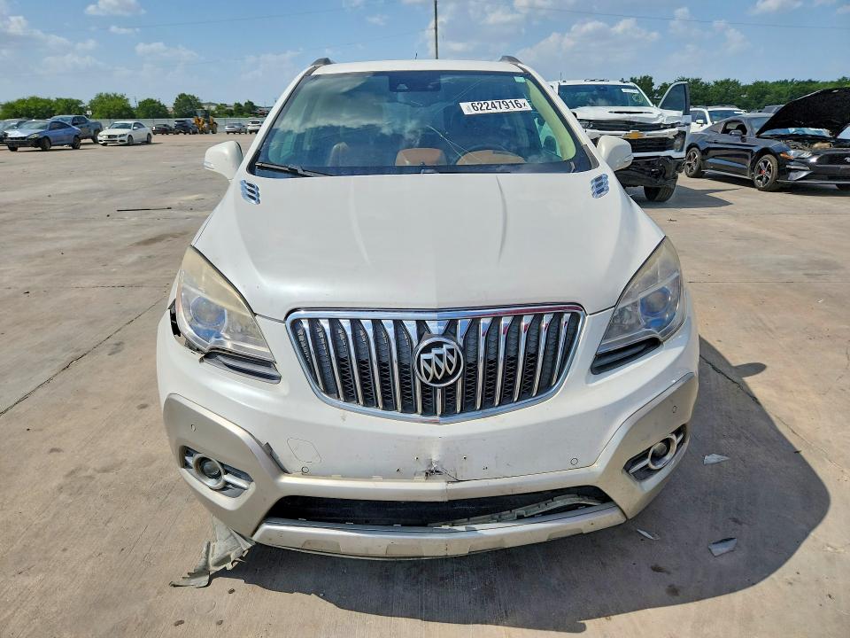 2016 Buick Encore VIN KL4CJDSB2GB715533 COPART salvage auction — FRONT END, TX - CERTIFICATE OF TITLE (P), sold $700 on 2026-07-27 (photo 5)