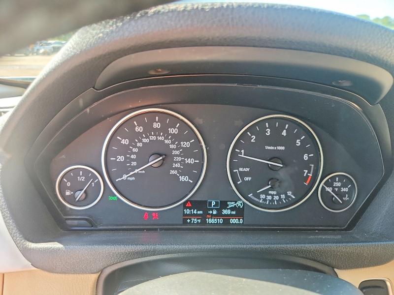2014 BMW 3er VIN WBA3C3G50ENR25585 COPART salvage auction — FRONT END, Ct - Cert Of Title-Parts Only Salva, sold $450 on 2026-07-28 (photo 9)