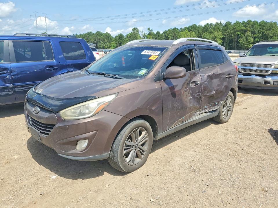 2015 Hyundai Tucson VIN KM8JU3AGXFU015012 COPART salvage auction — SIDE, LA - CERTIFICATE OF TITLE, sold $1,000 on 2026-07-31 (photo 1)