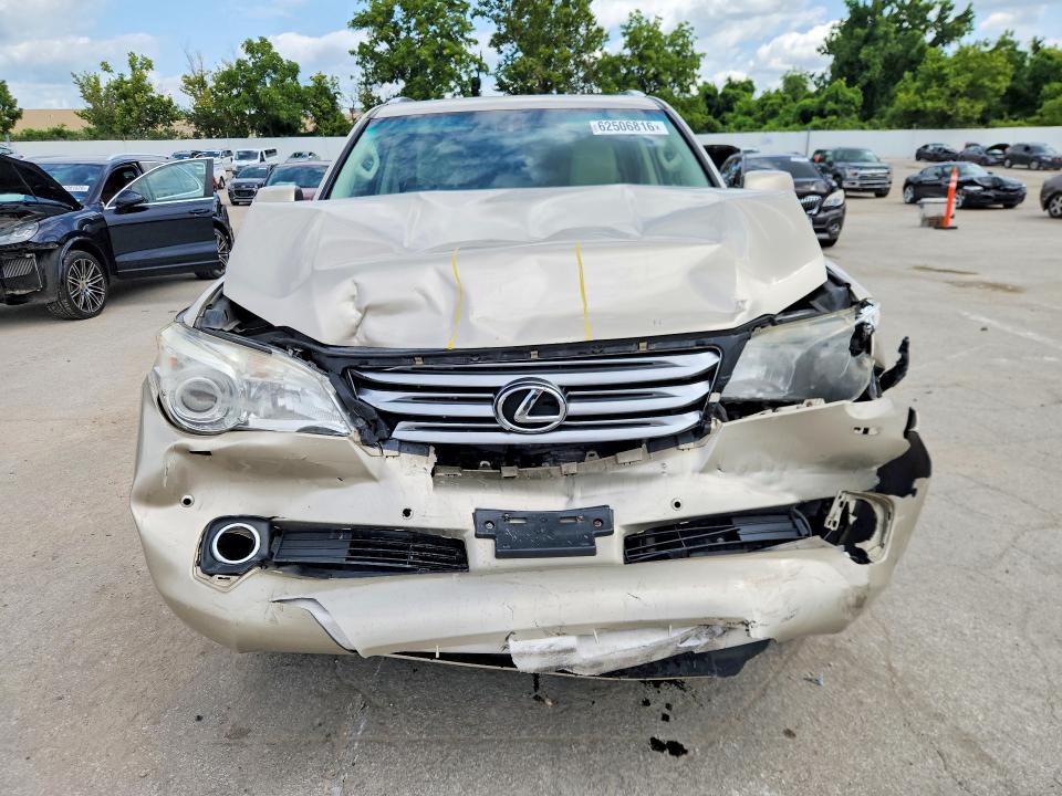 2012 Lexus Gx VIN JTJJM7FX5C5047146 COPART salvage auction — FRONT END, Mo - Certificate Of Title (P), sold $250 on 2026-07-24 (photo 5)