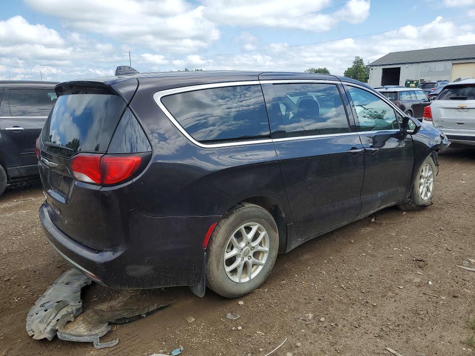 2017 Chrysler Pacifica VIN 2C4RC1BG4HR745611 COPART salvage auction — FRONT END, Salvage Title, sold $2,150 on 2026-07-29 (photo 3)