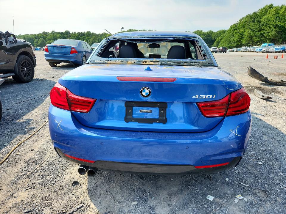 2019 BMW 4er VIN WBA4Z1C59KEE44214 COPART salvage auction — ROOF, Pa - Certificate Of Salvage, sold $4,850 on 2026-07-23 (photo 6)