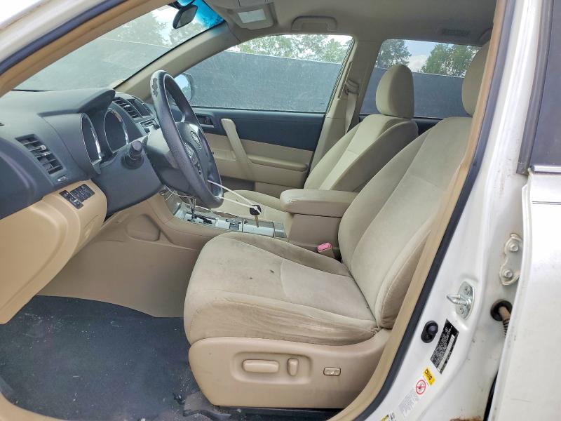 2013 Toyota Highlander VIN 5TDZA3EH5DS044762 COPART salvage auction — MECHANICAL, NC - CERTIFICATE OF TITLE, sold $2,500 on 2026-07-27 (photo 7)