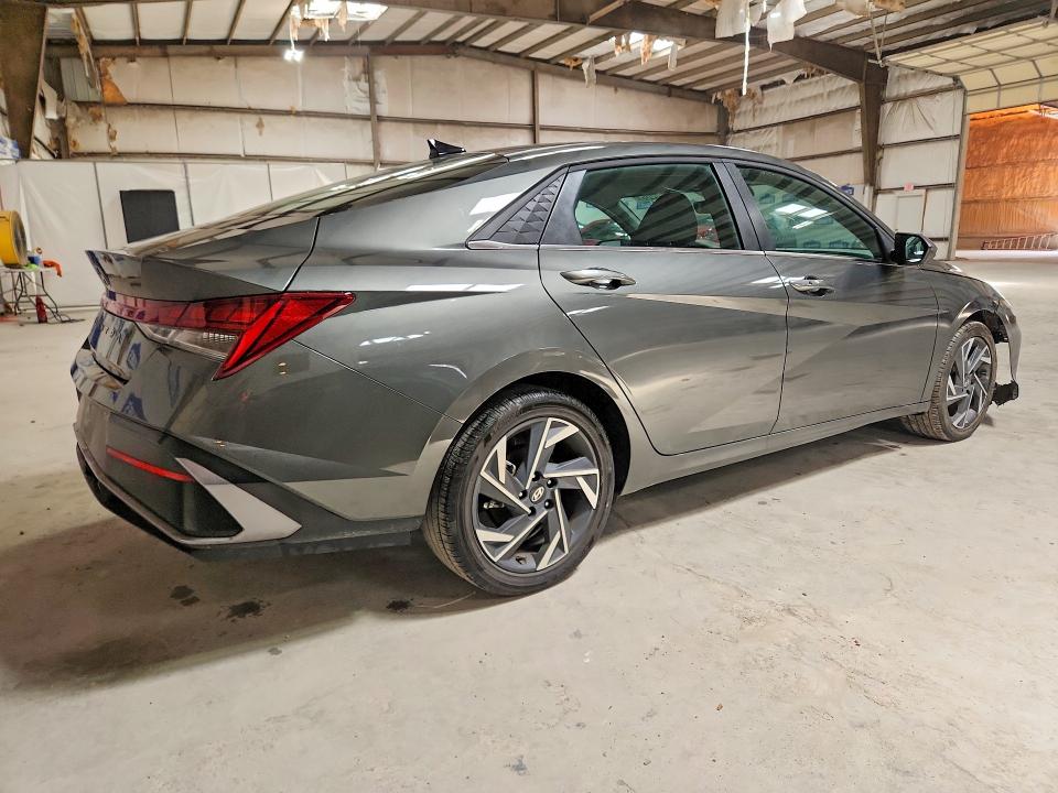 2025 Hyundai Elantra VIN KMHLS4DG0SU001601 COPART salvage auction — FRONT END, TX - CERTIFICATE OF TITLE (P), sold $5,600 on 2026-07-20 (photo 3)
