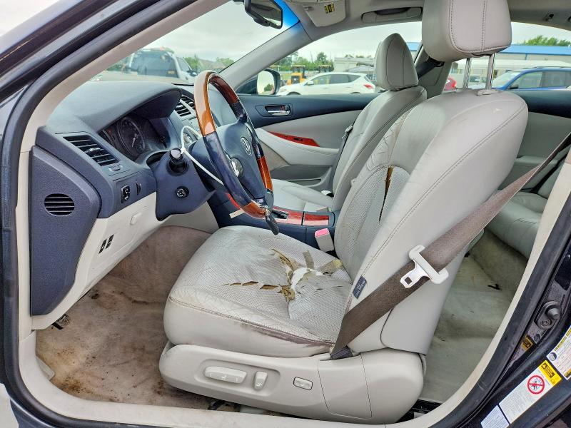 2007 Lexus ES VIN JTHBJ46G972112178 COPART salvage auction — FRONT END, Pa - Certificate Of Salvage, sold $750 on 2026-07-10 (photo 7)