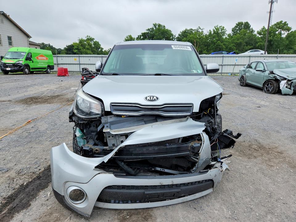 2019 Kia Soul VIN KNDJP3A56K7677866 COPART salvage auction — FRONT END, Pa - Cert Of Salv-R=Reconstructed, sold $1,000 on 2026-07-16 (photo 5)
