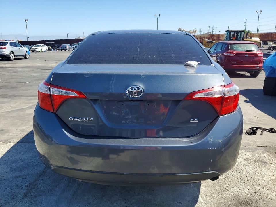 2015 Toyota Corolla VIN 5YFBURHE9FP333796 COPART salvage auction — FRONT END, Ca - Acq Bos - Post Sale - Salvage, sold $725 on 2026-07-10 (photo 6)
