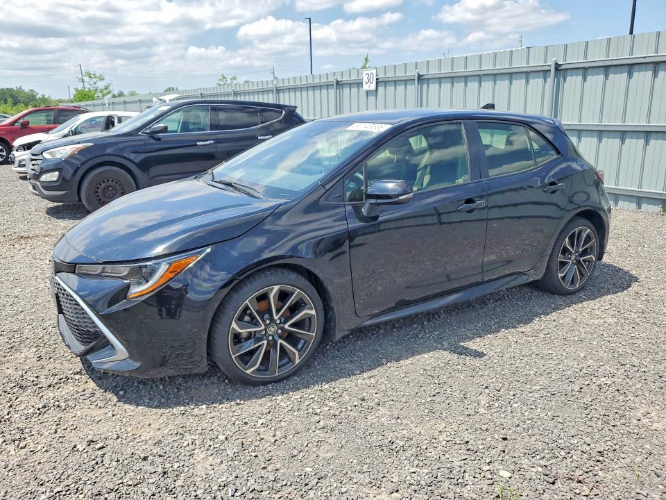 2022 Toyota Corlla l l VIN JTNK4MBE8N3182335 COPART salvage auction — WATER/FLOOD, ON - PERMIT IRREPAIRABLE, sold $1,100 on 2026-07-23 (photo 1)