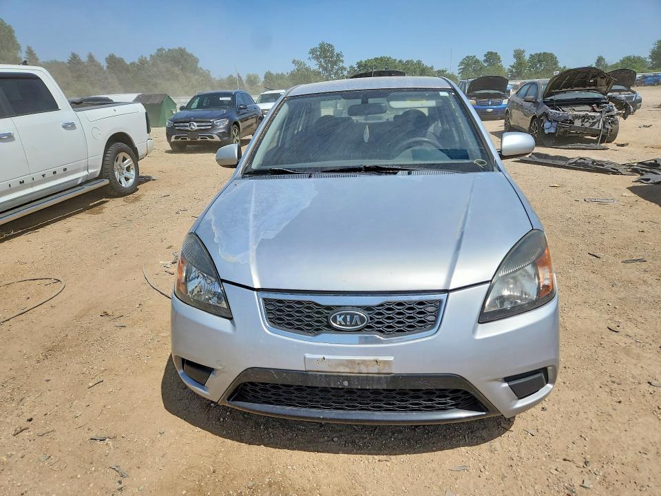 2010 Kia Rio VIN KNADH4A34A6682855 COPART salvage auction — REAR END, Il - Salvage Certificate, sold $225 on 2026-07-28 (photo 5)