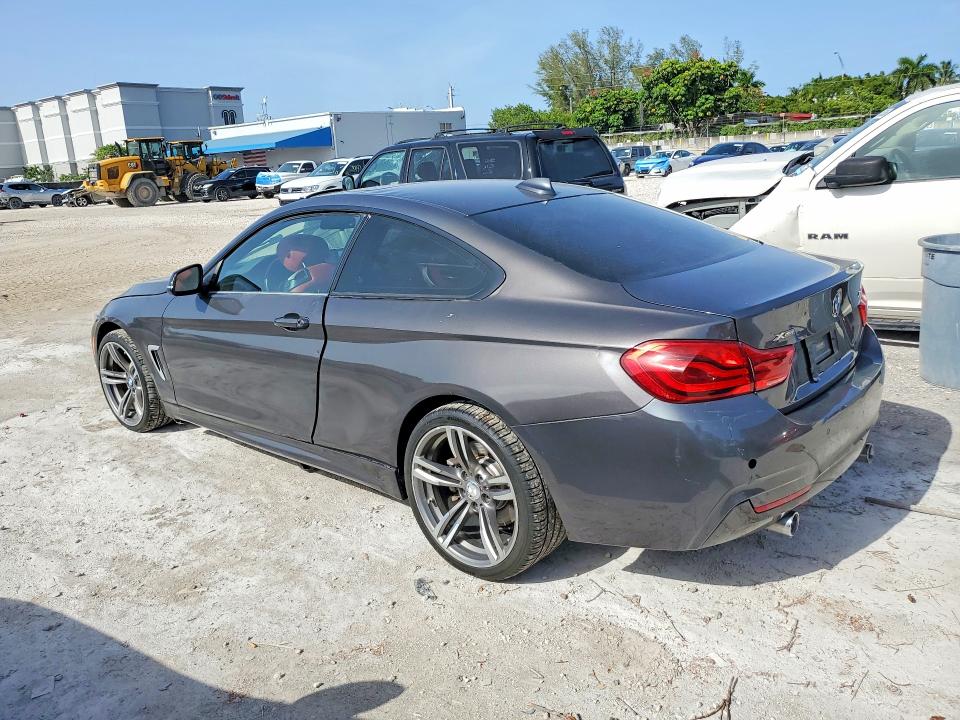 2018 BMW 4er VIN WBA4W9C55JAF93961 COPART salvage auction — MINOR DENT/SCRATCHES, FL - CERT OF TITLE SLVG REBUILDABLE (P), sold $1,550 on 2026-07-24 (photo 2)