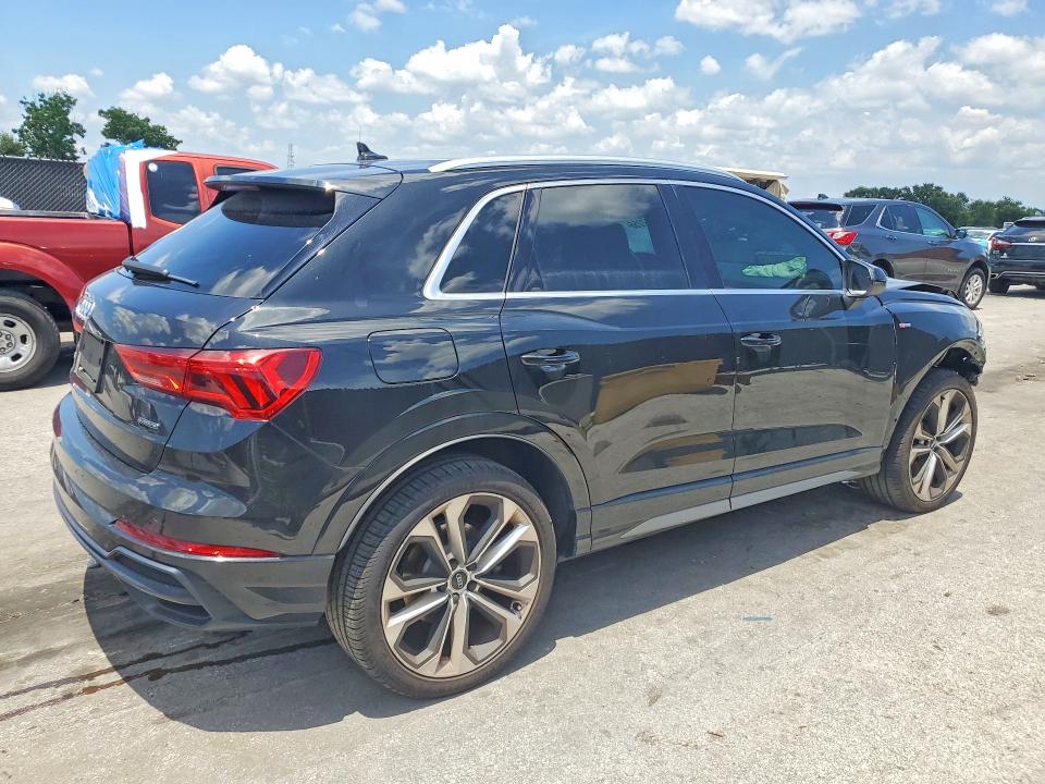 2020 Audi Q3 VIN WA1EECF35L1007951 COPART salvage auction — FRONT END, Fl - Certificate Of Destruction, sold $1,400 on 2026-07-30 (photo 3)