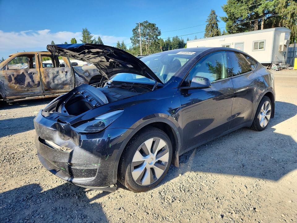2024 Tesla Model y VIN 7SAYGDEE6RF081694 COPART salvage auction — FRONT END, Wa - Bill Of Sale, sold $15,800 on 2026-07-14 (photo 1)