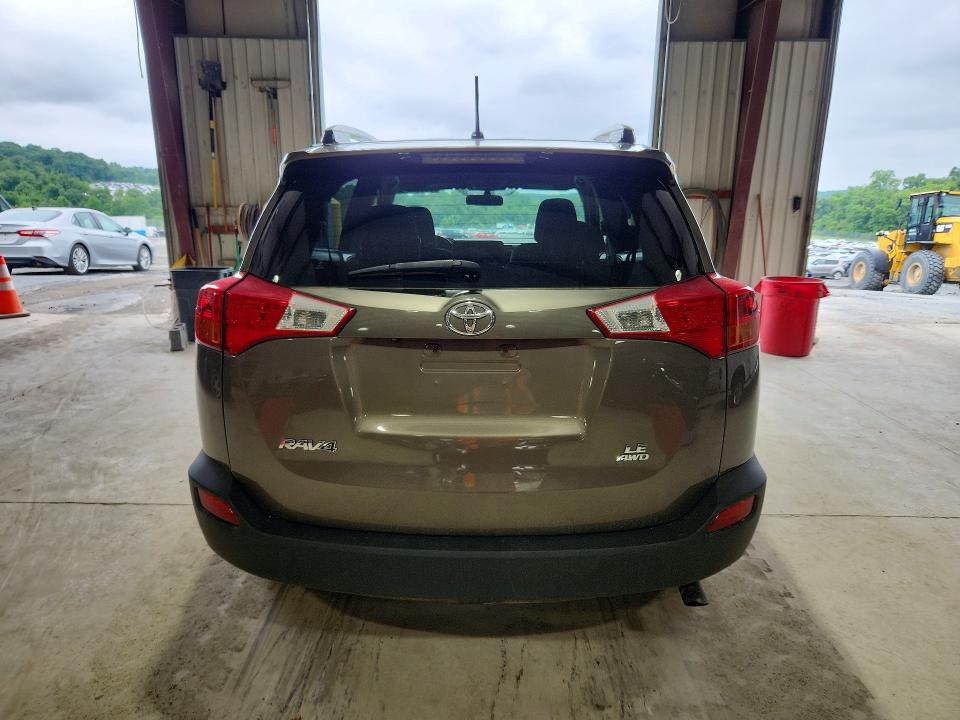 2014 Toyota Rav 4 VIN JTMBFREV0ED078911 COPART salvage auction — FRONT END, Pa - Certificate Of Salvage, sold $4,200 on 2026-07-31 (photo 6)