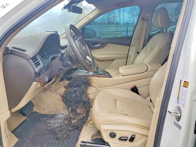 2018 Audi Q7 VIN WA1LAAF7XJD034262 COPART salvage auction — BURN, Sc - Certificate Of Title, sold $550 on 2026-07-29 (photo 7)