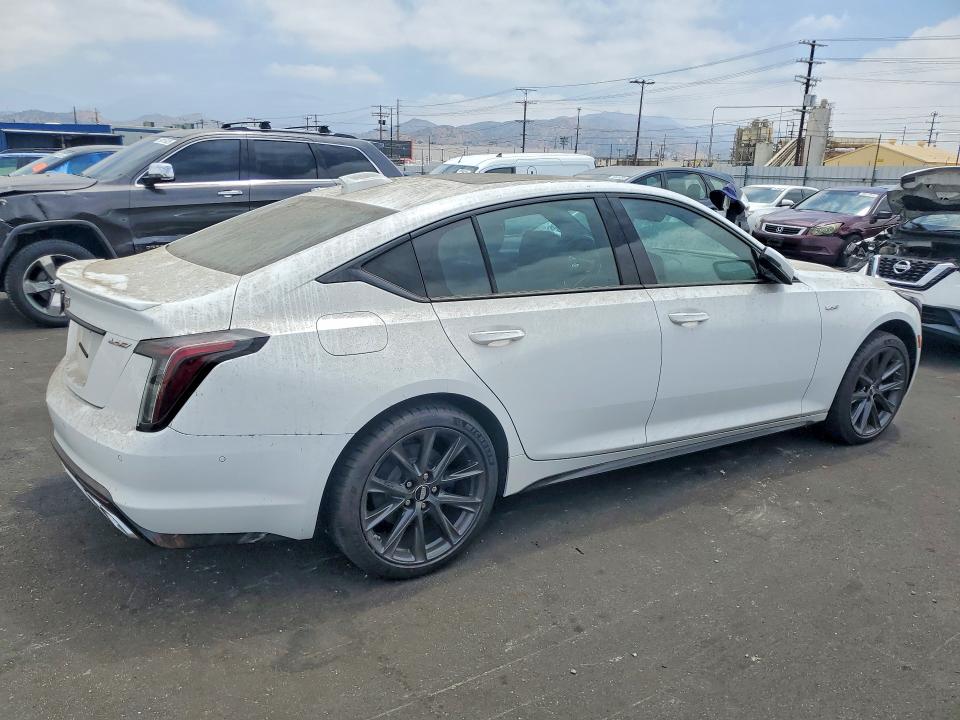 2025 Cadillac Ct5 VIN 1G6DR5RW9S0116640 COPART salvage auction — VANDALISM, Ca - Salvage Certificate, sold $3,750 on 2026-07-27 (photo 3)