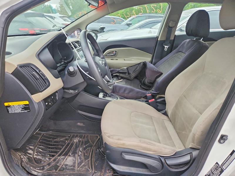 2014 Kia Rio VIN KNADM4A32E6361950 COPART salvage auction — FRONT END, Oh - Certificate Of Title, sold $90 on 2026-07-29 (photo 7)
