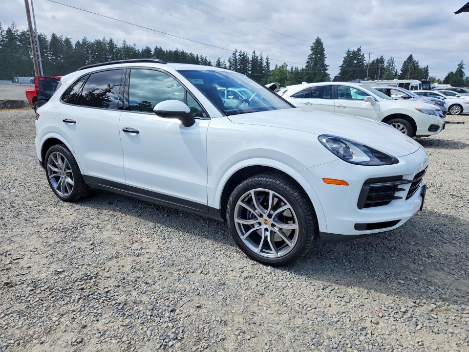 2021 Porsche Cayenne VIN WP1AA2AYXMDA00764 COPART salvage auction — MINOR DENT/SCRATCHES, Wa - Vehicle Cert Of Ownership-Titl, sold $17,400 on 2026-07-24 (photo 4)