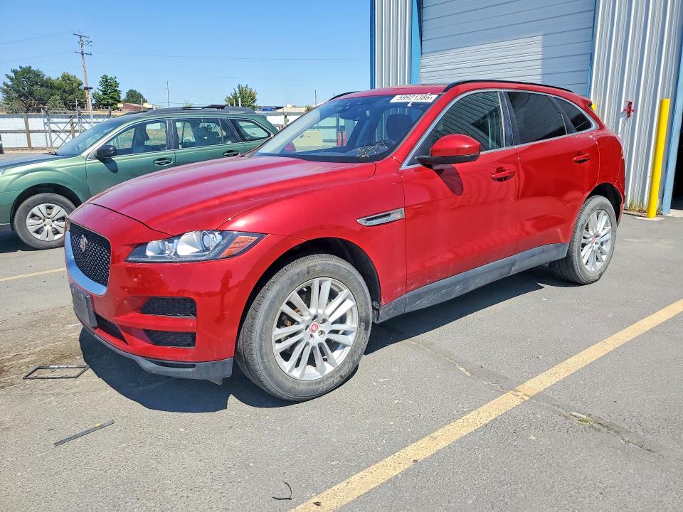 2018 Jaguar F-pace VIN SADCK2FX8JA245250 COPART salvage auction — SIDE, Wv - Certificate Of Title, sold $3,350 on 2026-07-16 (photo 1)
