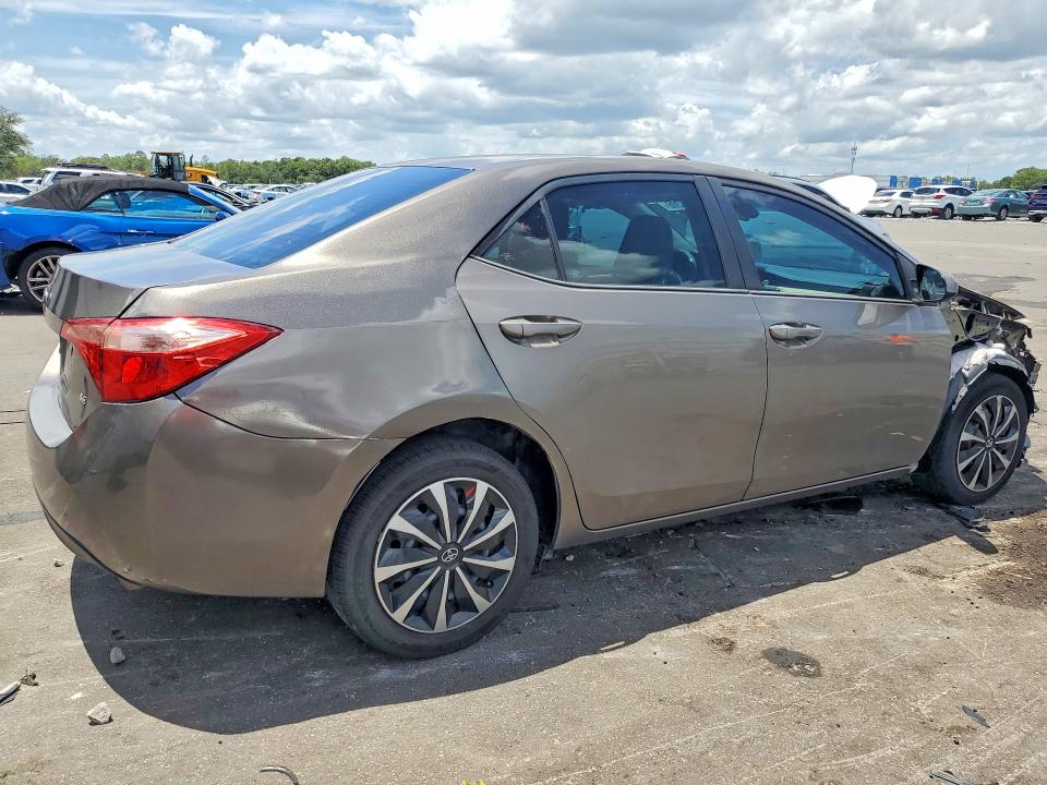 2017 Toyota Corolla VIN 5YFBURHE5HP734670 COPART salvage auction — FRONT END, Fl - Cert Of Ttl-Rebuilt&Slvg Rbld, sold $3,850 on 2026-07-22 (photo 3)