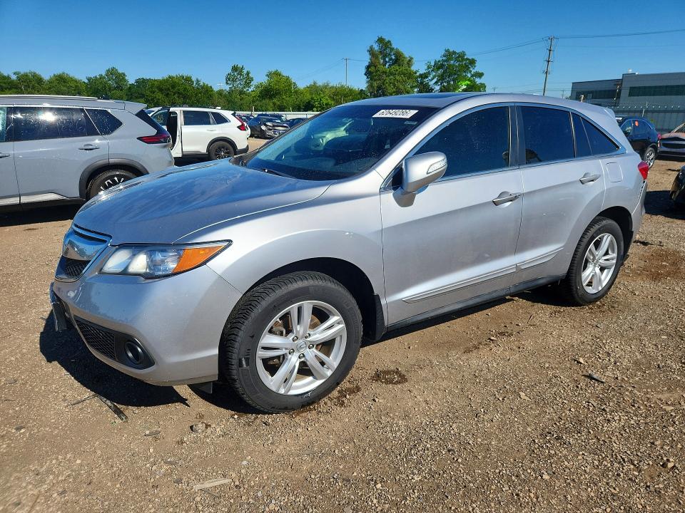 2014 Acura Rdx VIN 5J8TB4H38EL004463 COPART salvage auction — REAR END, Il - Salvage Certificate, sold $2,900 on 2026-08-26 (photo 1)