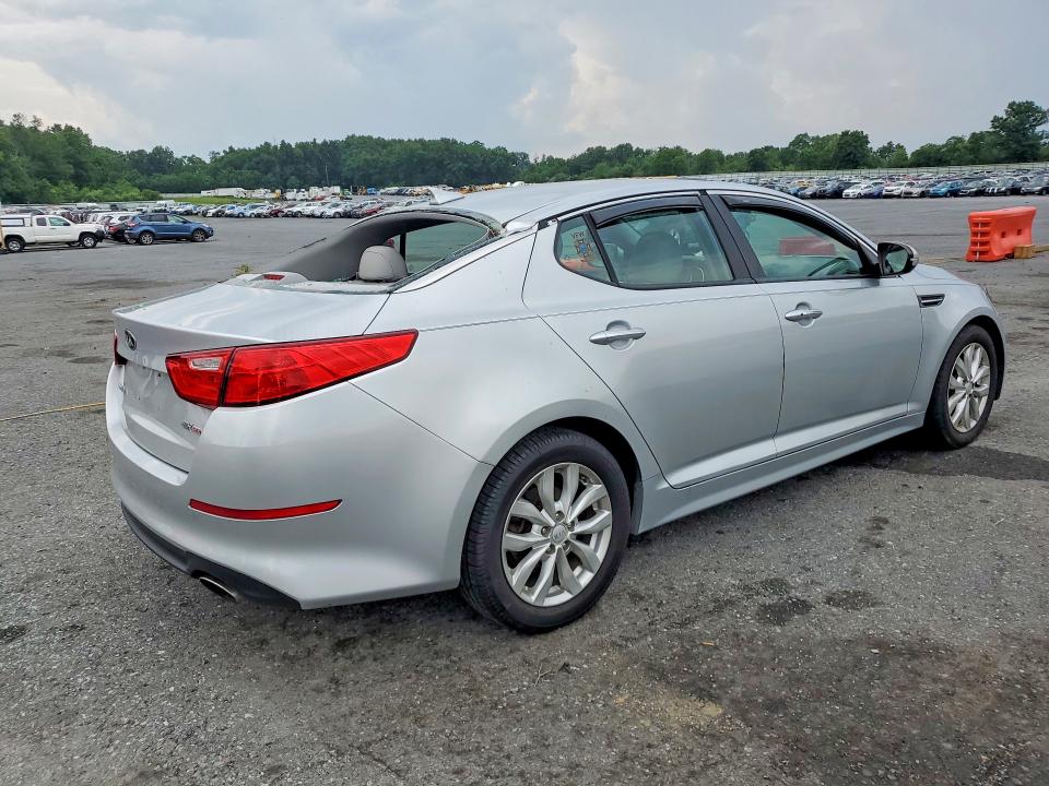 2015 Kia Optima VIN 5XXGN4A71FG470113 COPART salvage auction — ROOF, Pa - Certificate Of Salvage, sold $1,050 on 2026-07-28 (photo 3)