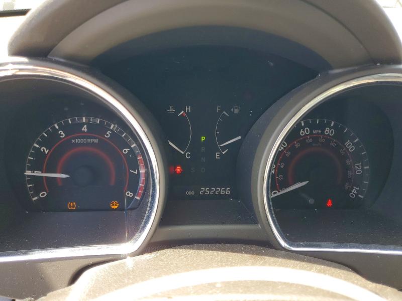 2008 Toyota Highlander VIN JTEDS41A582010187 COPART salvage auction — FRONT END, Ca - Dis/Dlr/Exp Only Clean Title, sold $625 on 2026-07-29 (photo 9)