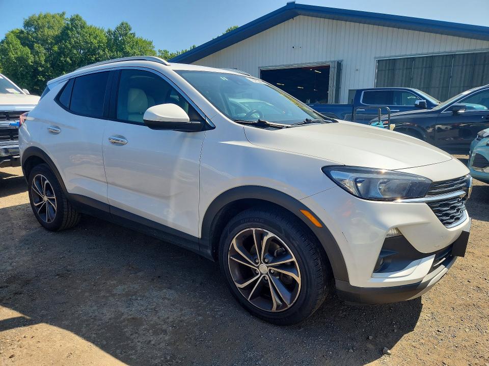 2021 Buick Encore VIN KL4MMDSL3MB152315 COPART salvage auction — MECHANICAL, Tx - Certificate Of Title, sold $2,400 on 2026-08-03 (photo 4)