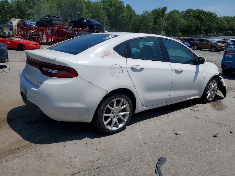 2013 Dodge Dart VIN 1C3CDFBA7DD330764 COPART salvage auction — FRONT END, Pa - Certificate Of Salvage, sold $4 on 2026-07-22 (photo 3)