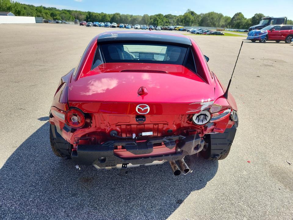 2026 Mazda Mx-5 miata VIN JM1NDAM71T0700895 COPART salvage auction — REAR END, MA - CERTIFICATE OF TITLE, sold $7,200 on 2026-08-03 (photo 6)