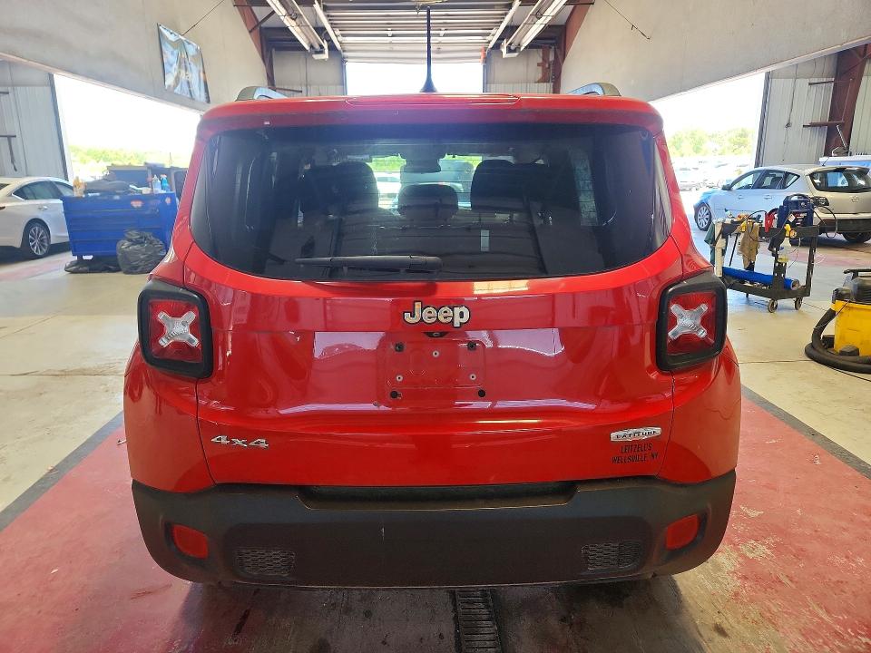 2017 Jeep Renegade VIN ZACCJBBBXHPE96256 COPART salvage auction — FRONT END, Ny - Mv-907A Salvage Certificate, sold $350 on 2026-08-03 (photo 6)