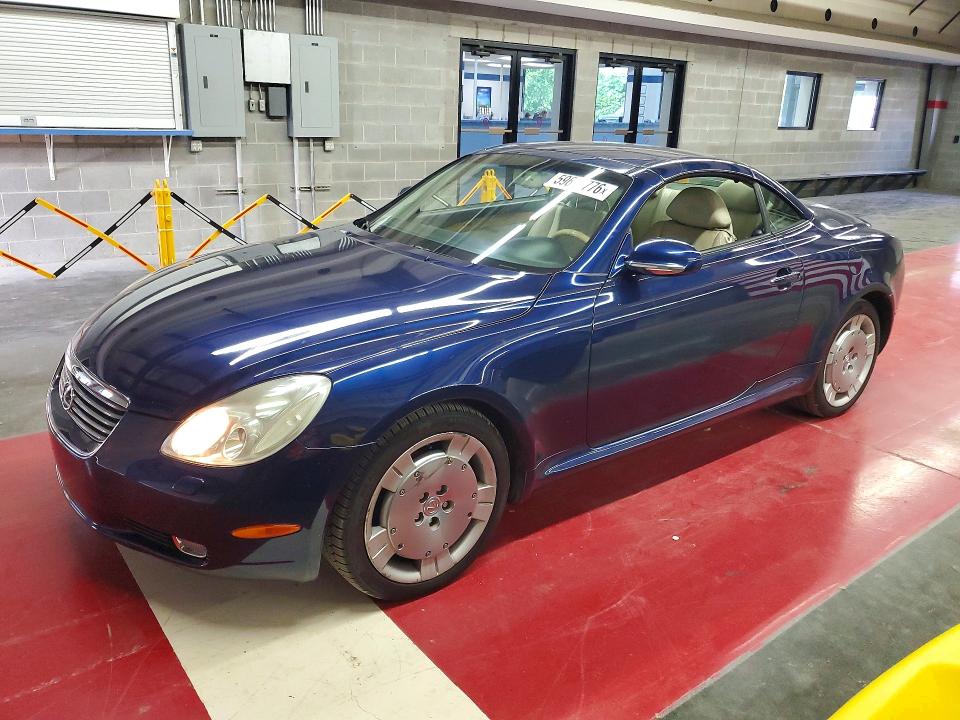 2002 Lexus Sc 430 VIN JTHFN48YX20034560 COPART salvage auction — MINOR DENT/SCRATCHES, Wv - Certificate Of Title, sold $5,800 on 2026-08-01 (photo 1)