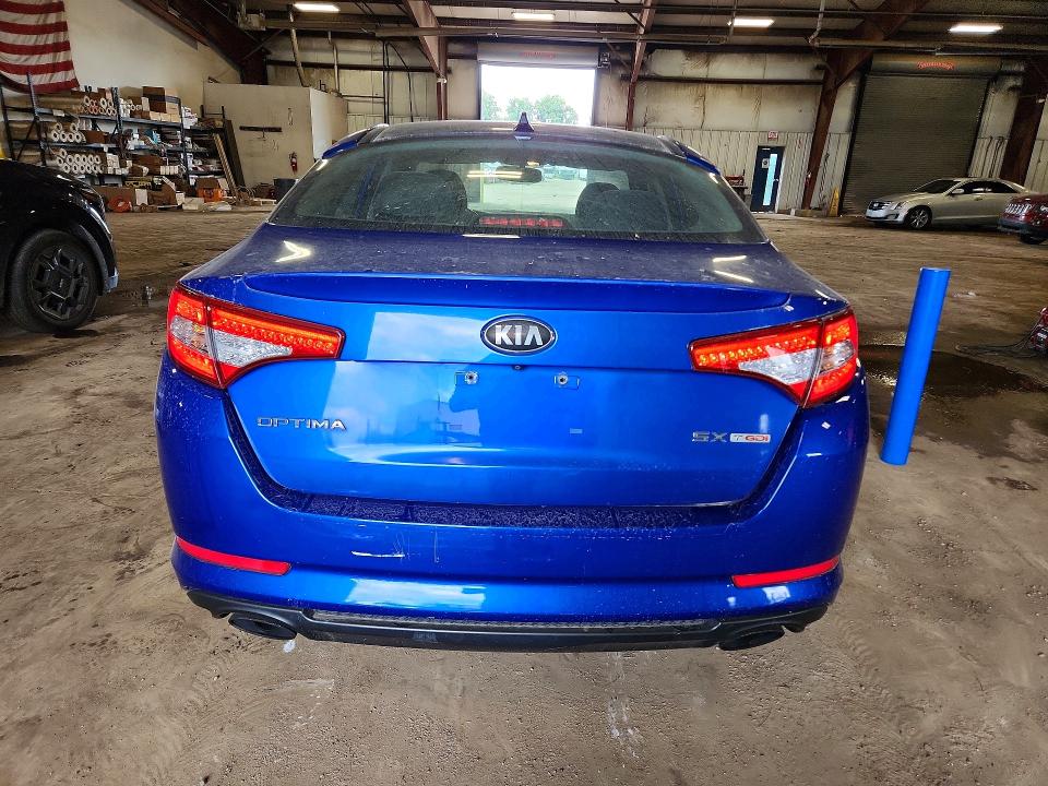 2013 Kia Optima VIN 5XXGR4A65DG153413 COPART salvage auction — FRONT END, MI - DEALER ONLY CLEAN TITLE, sold $1,000 on 2026-07-31 (photo 6)